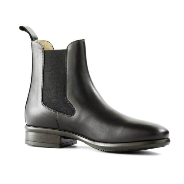 Tattini Boots - Half Boot - Black Alano Right Side - Italian English Paddock Boots