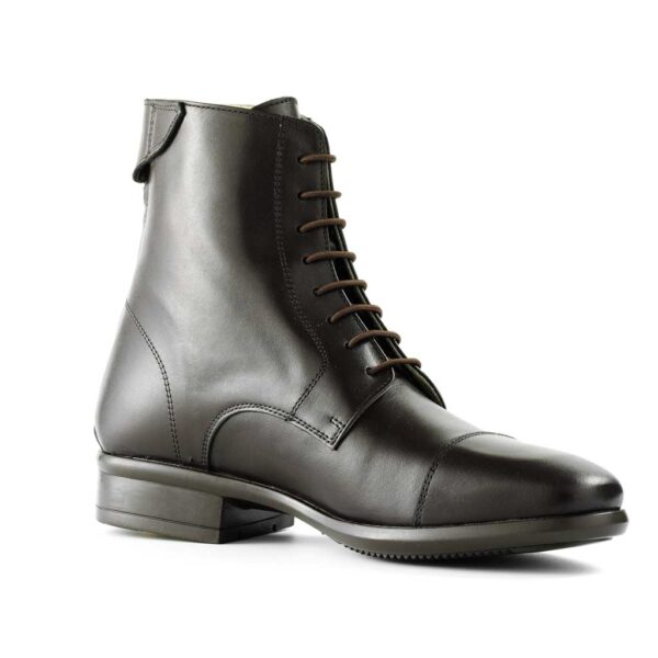 Tattini Boots - Half Boots - Black Beagle Right Side - Italian English Paddock Boots