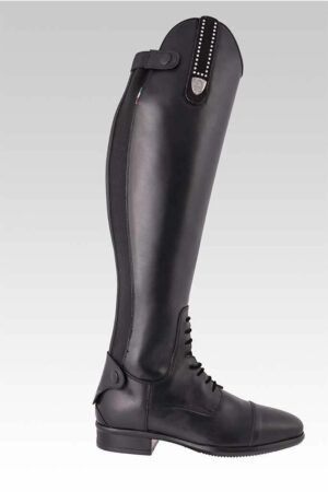 Tattini Boots - Tall Boots - Retriever with Interchangeable Straps - Outside View - Italian English Riding Boots