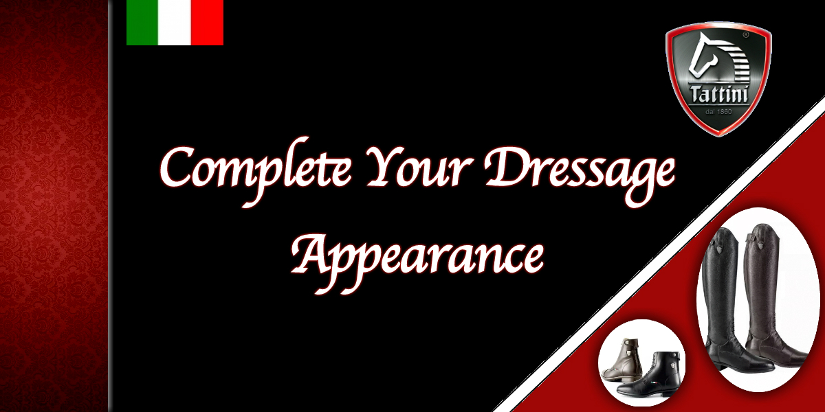 Complete your Dressage Appearance Italian English Riding Boots