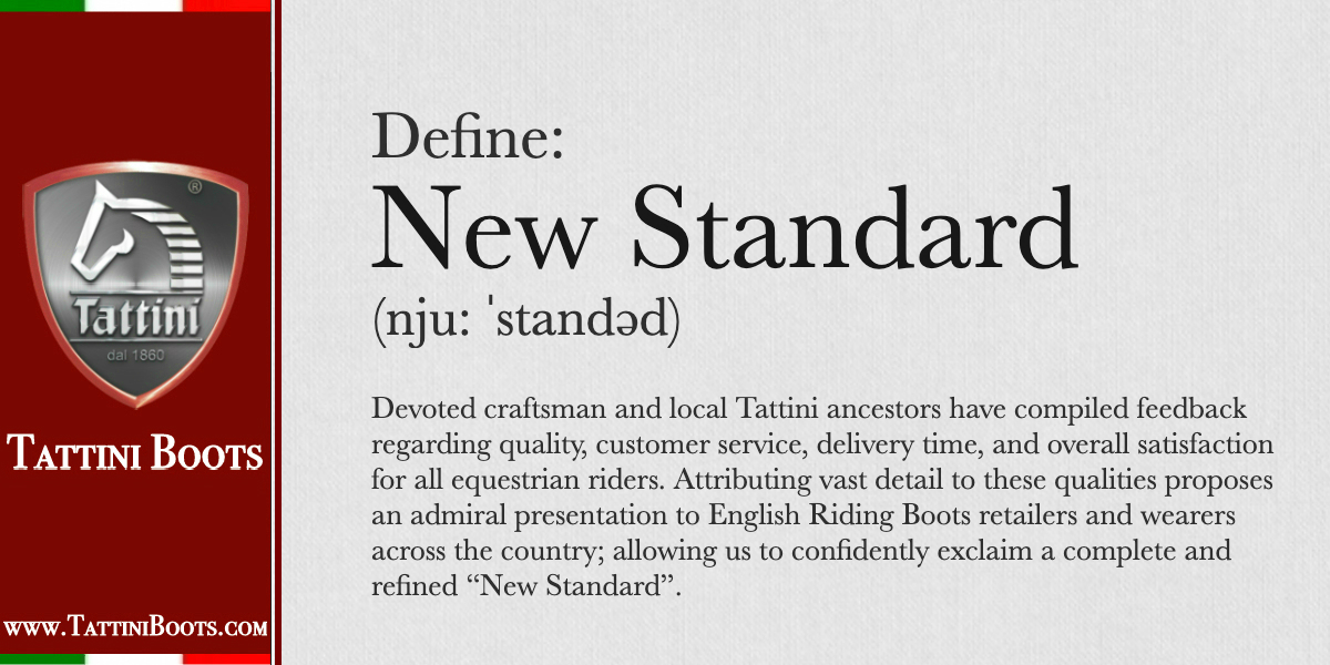 Define New Standard in Italian English Riding Boots Tattini Boots Blog