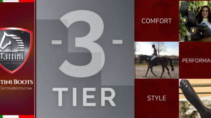 Tattini Boots - Blog: 3-Tier - Comfort, Performance, Style - Italian English Riding Boots